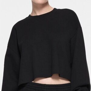 Skims Pairing Women’s Sz XL Cropped Crew Neck Sweatshirt + Joggers w/Pockets